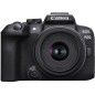 Canon EOS R10 Sort Digitalkamera + RF-S 18-45mm F4.5-6.3 IS STM objektiv Canon EOS R10 Sort Digitalkamera + RF-S 18-45mm F4.5-6.3 IS STM objektiv